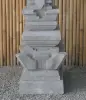 Product image 6 of the product “Balinese Temple, casted with Paras Stone, Offering with open place on top, with step at bottom. 190cm. Mulitparted ”
